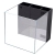 Akwarium z panelem filtracyjnym 40x40x40cm (5mm) 64l